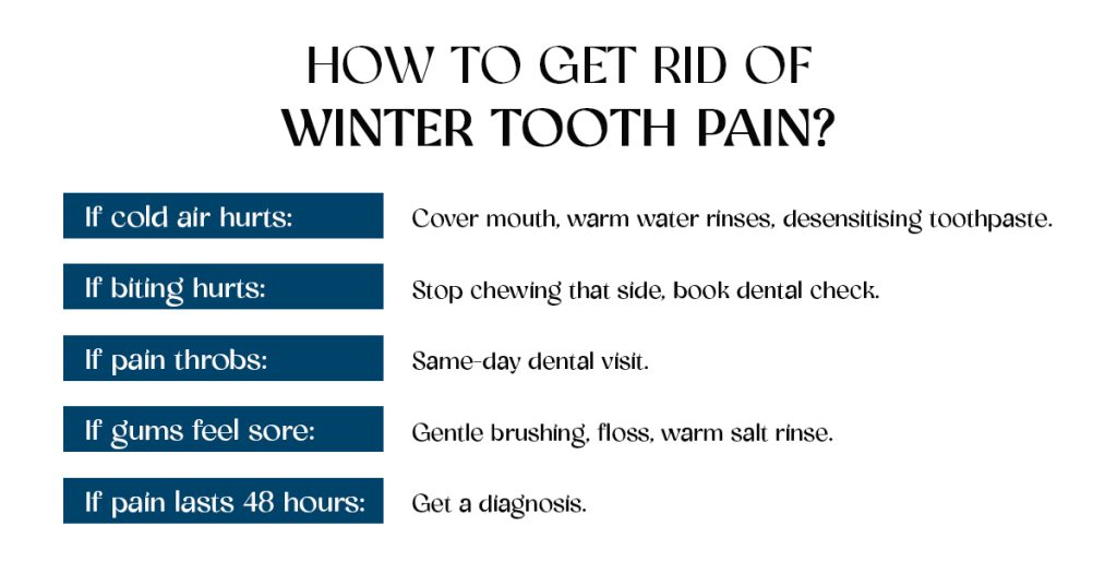 winter tooth pain